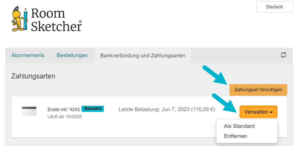 Zahlungsart