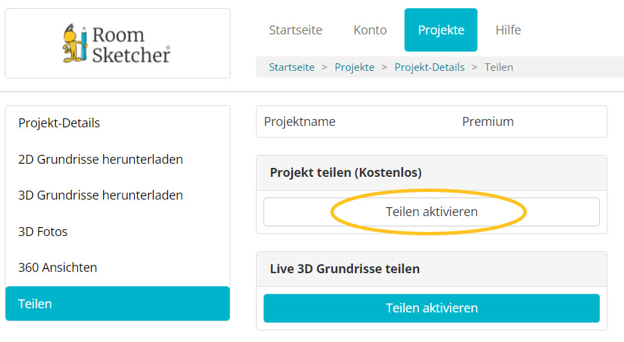 projekt teilen aktivieren.jpg