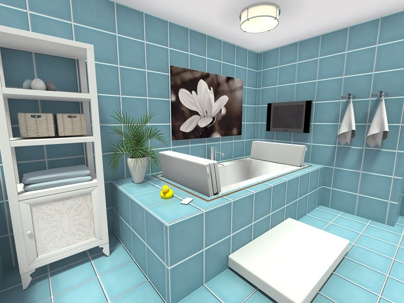 Inspiration - Bathroom -  Built-In-Tub - RoomSketcher 3D Photo.jpg