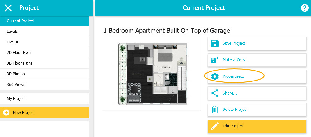 RoomSketcher App - Project Properties - Properties.jpg