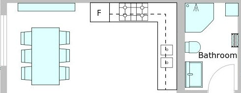 Change the Material or Color on Kitchen Cabinets and Countertops –  RoomSketcher Help Center