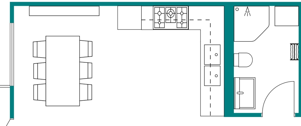 Change the Material or Color on Kitchen Cabinets and Countertops –  RoomSketcher Help Center